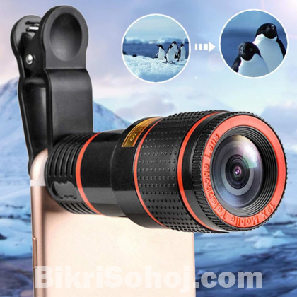 12x Telephoto Mobile Phone Optical Zoom Telescope Lens – Chg